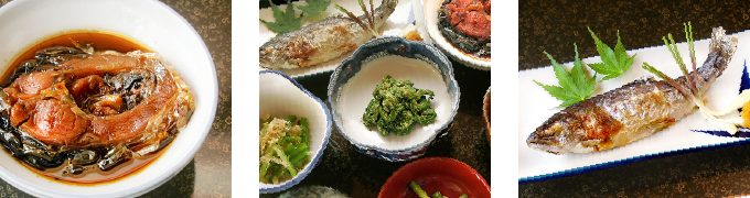 川魚・山菜料理